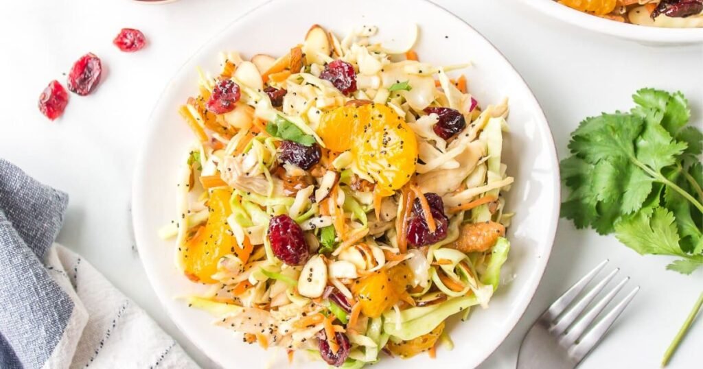 Asian Chicken Cranberry Salad recipe