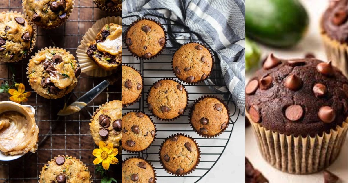 Chocolate Chip Zucchini Muffin