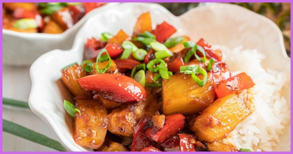 Juicy And Tangy Pineapple Chicken Recipe