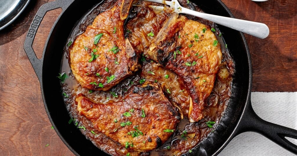 Smothered Pork Chops Recipe 