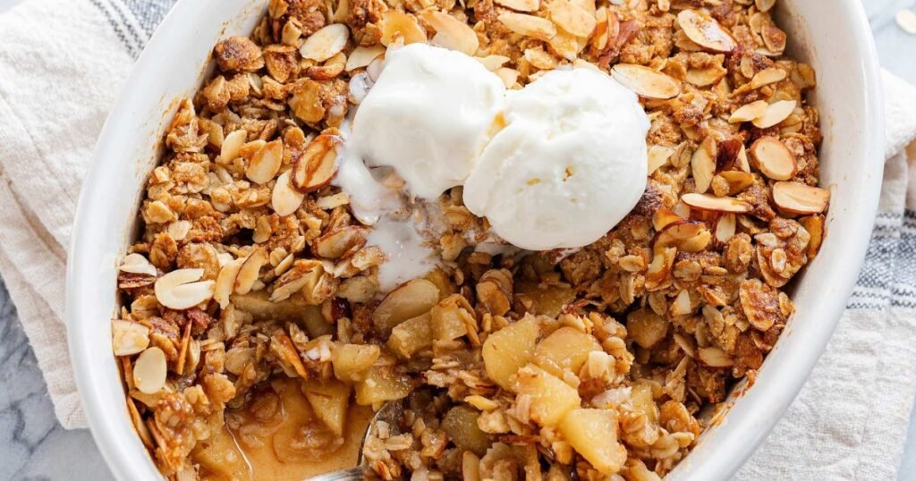 Vegan Apple Crumble