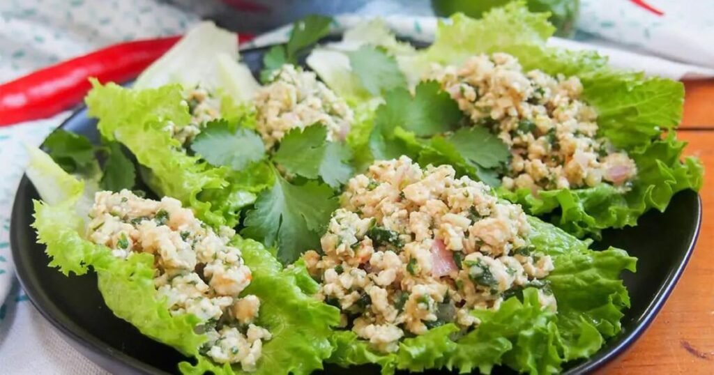 thai chicken larb