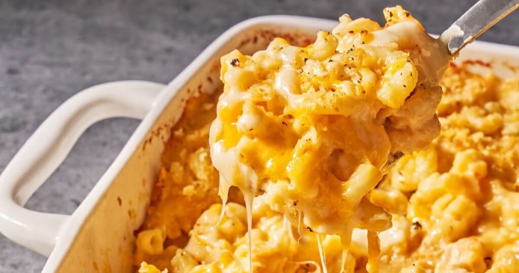 Old Fashioned Baked Macaroni and Cheese 