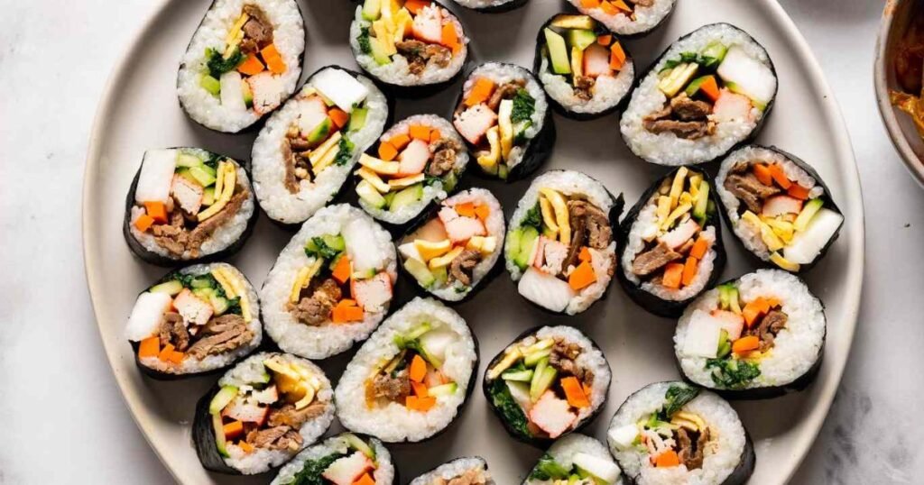 Korean gimbap recipe