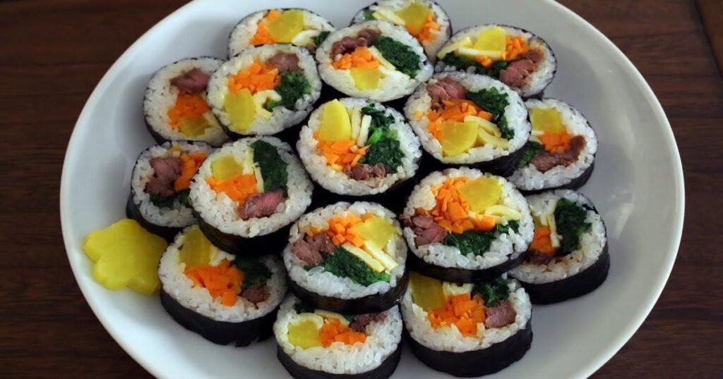 Korean gimbap recipe