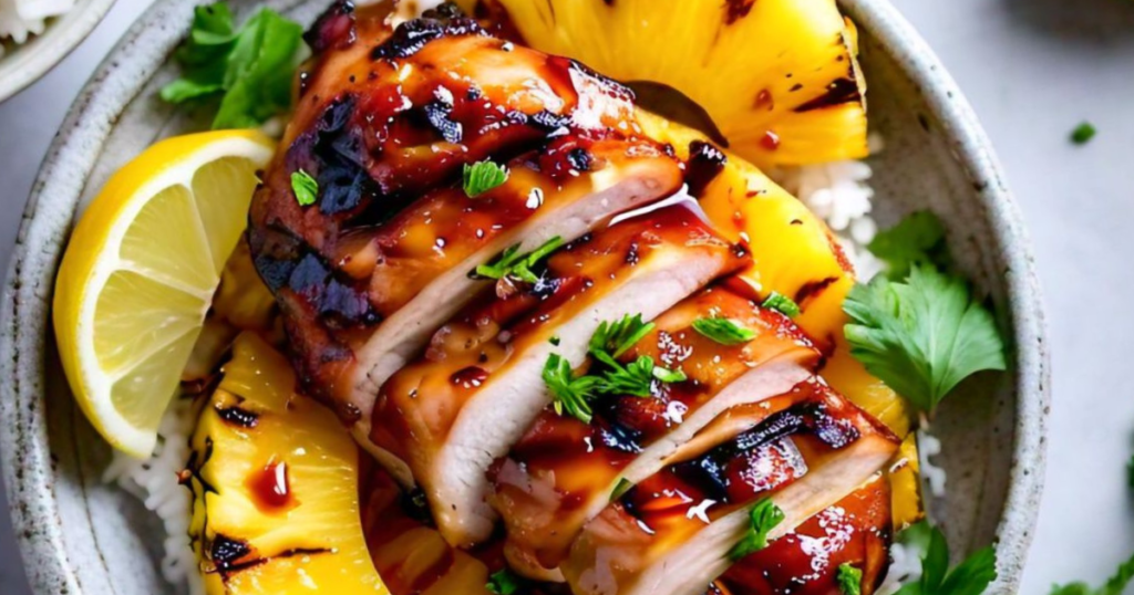 How to make grilled pineapple 