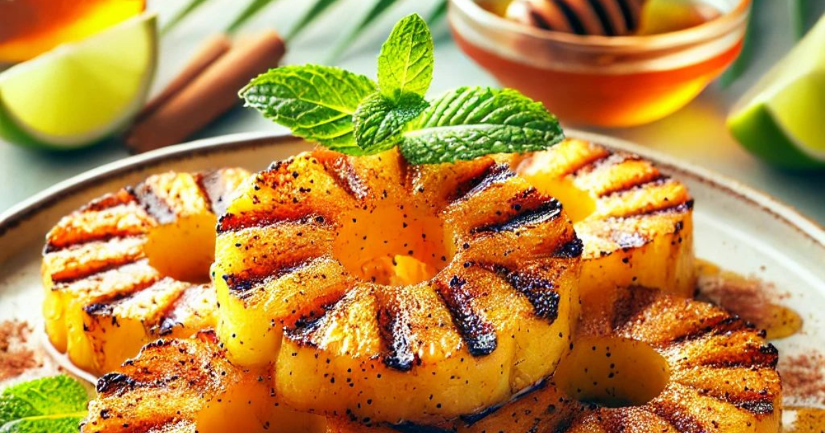 How to make grilled pineapple