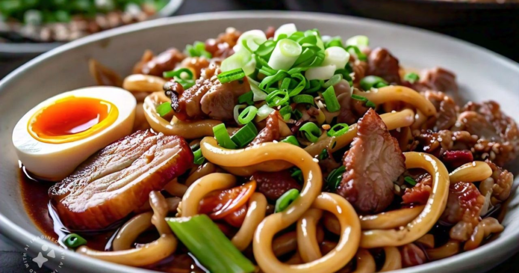 How to make Yaki Udon noodles