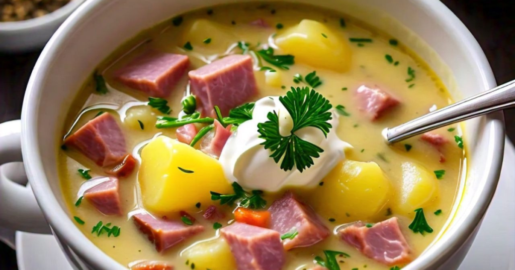 How to make Ham and Potato Soup