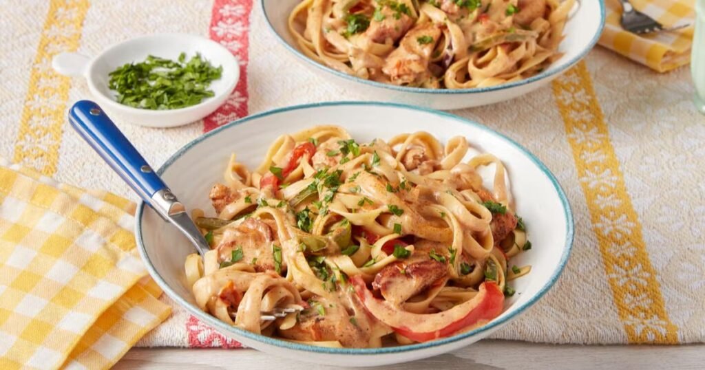 Creamy Cajun Chicken Pasta