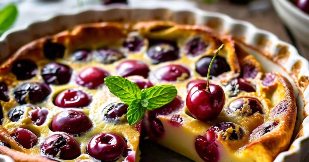 How to make clafoutis recipe