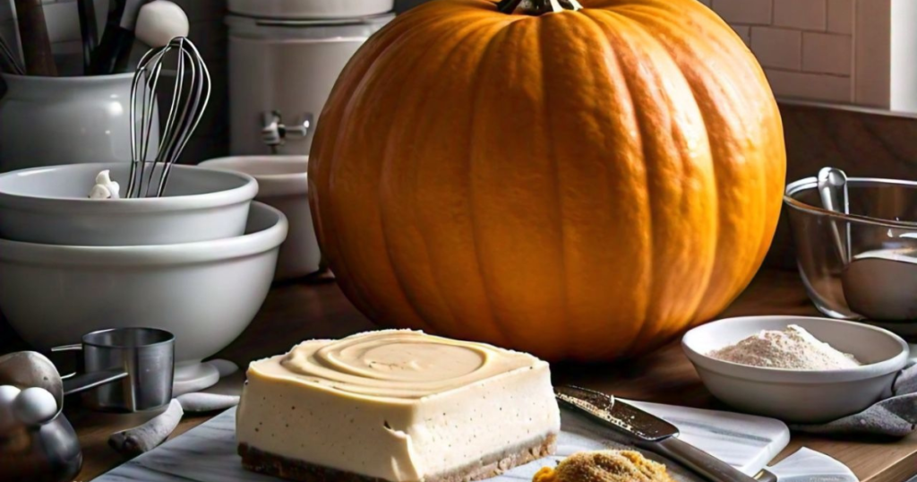 How to make pumpkin marble cheesecake