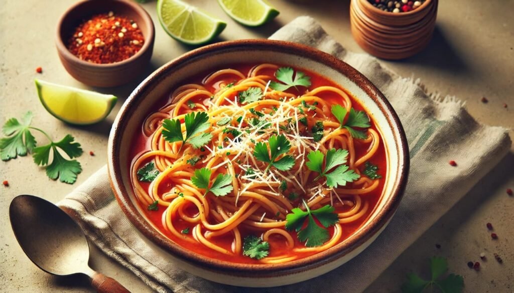 Easy Fideo recipe noodles