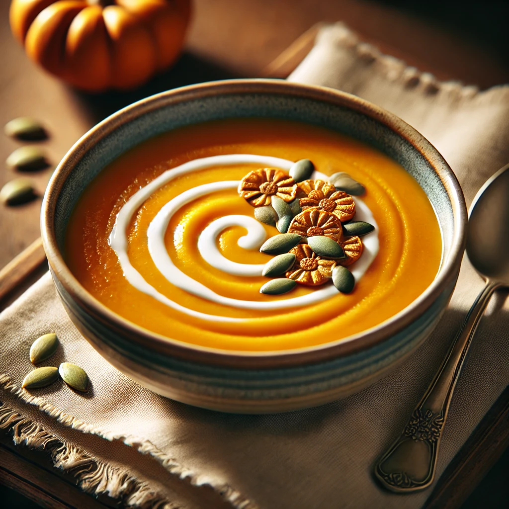 Acorn Squash Soup for the Holidays