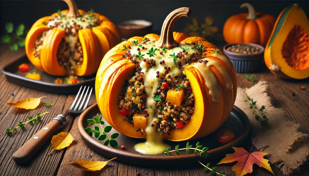 Stuffed Pumpkin Recipe for Fall