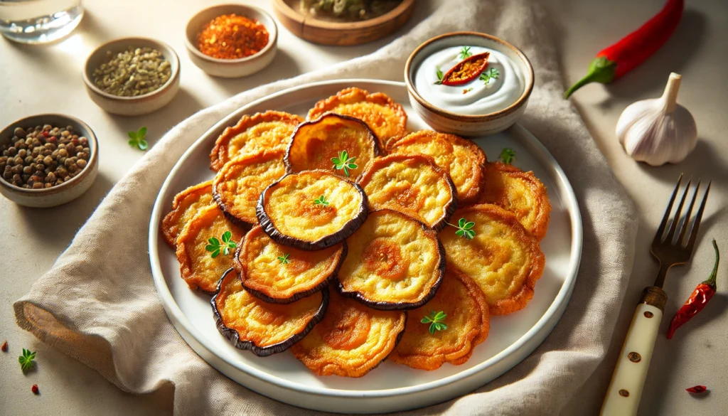 Crispy Fried Eggplant Recipe 