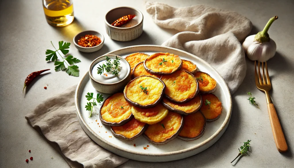 Crispy Fried Eggplant Recipe