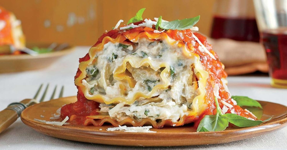 Yummy And Easy Lasagna Rolls Recipe