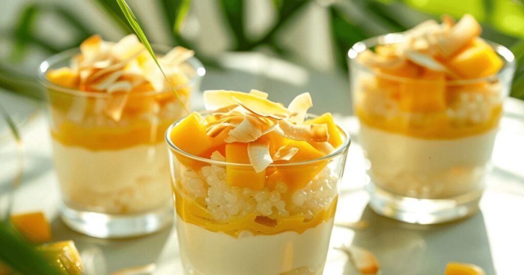 Must Try Mango Desserts - Complete Recipe Guide Of Mango Sago And Mango Sticky Rice!