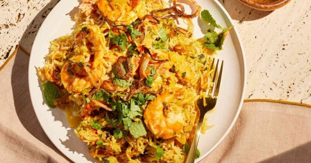 Mouth-watering Shrimp Biryani Recipe