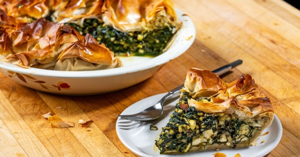 Cheesy And Tasty Spanakopita -Indulge Into Greek Savory Pie