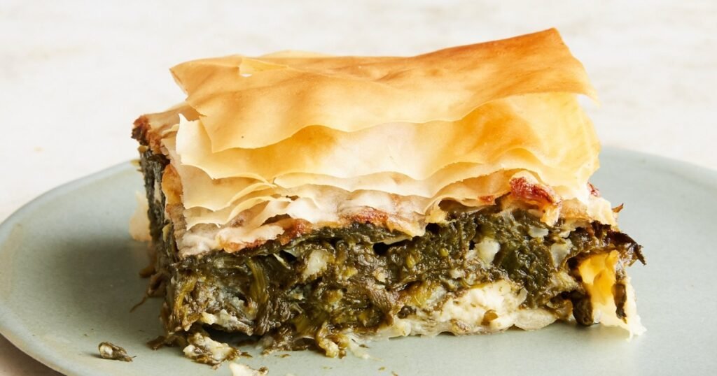 Cheesy And Tasty Spanakopita -Indulge Into Greek Savory Pie