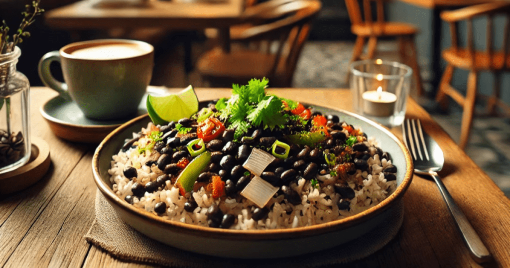 black bean and rice recipe