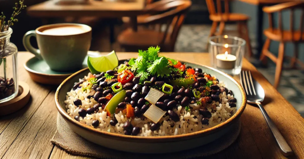 black bean and rice recipe