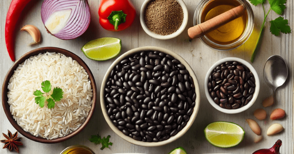 black bean and rice recipe