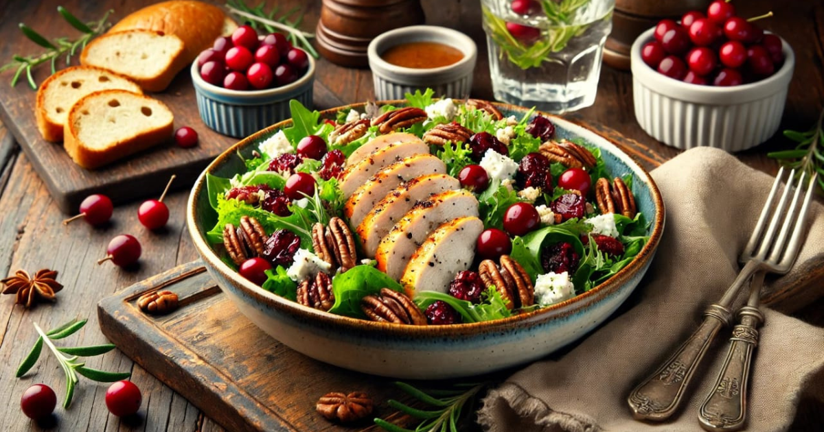 Cranberry Pecan Chicken Salad