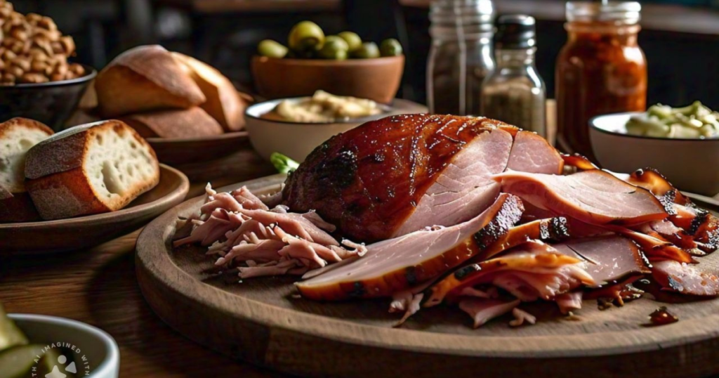 How to make smoked pulled Ham recipe