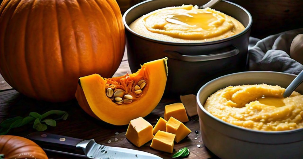 how to make pumpkin polenta recipe