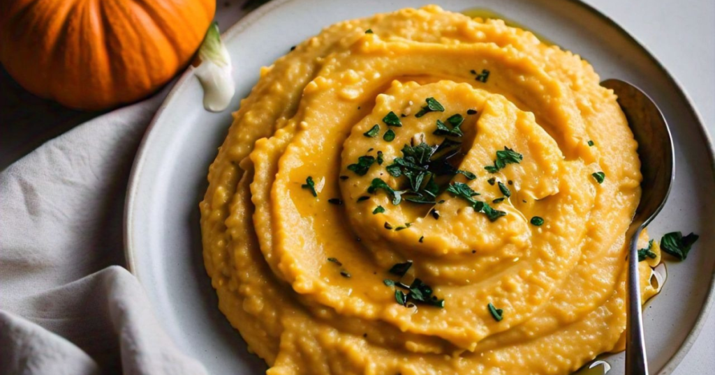 how to make pumpkin polenta recipe