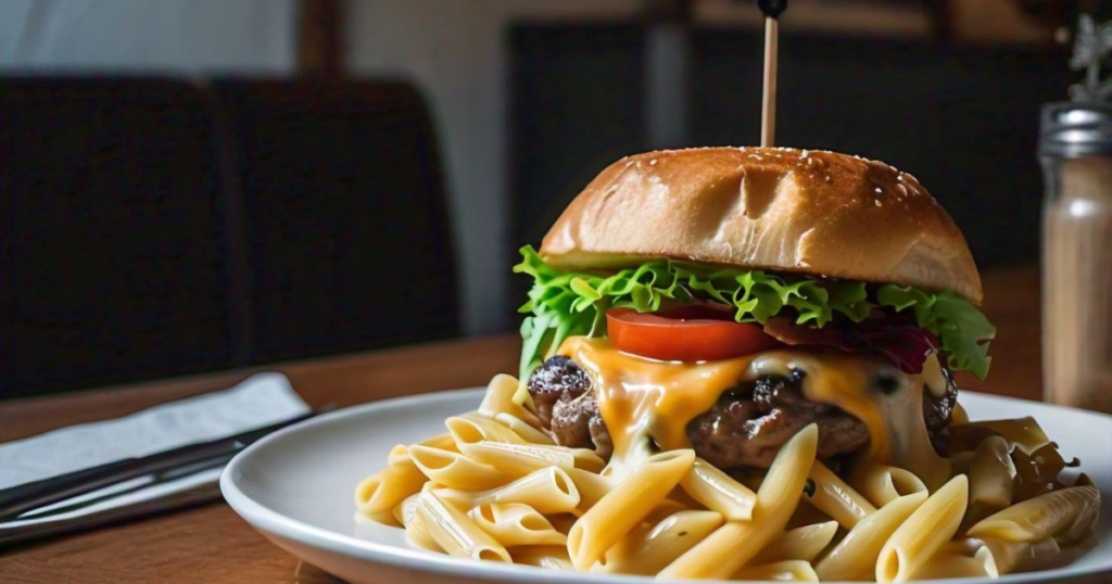 cheeseburger pasta