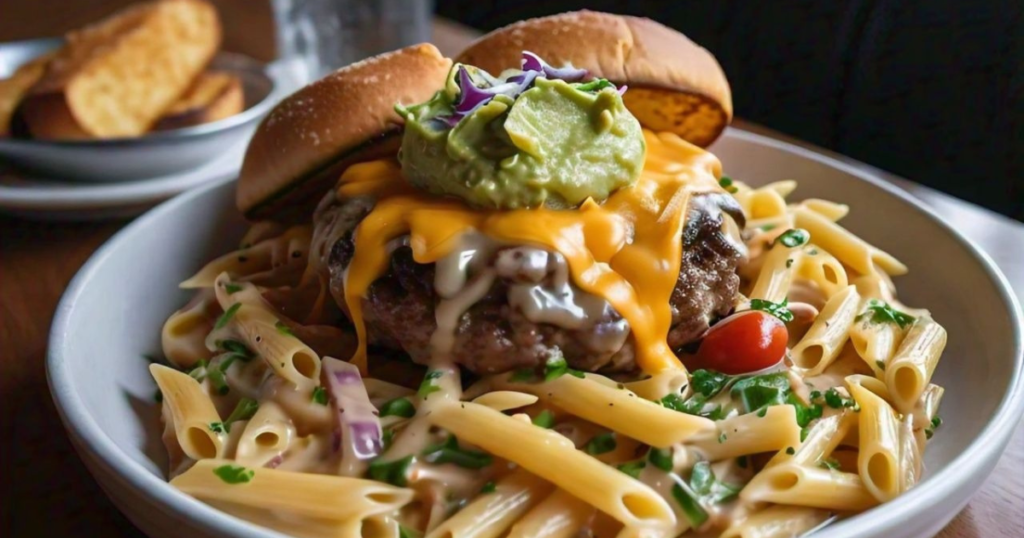 cheeseburger pasta