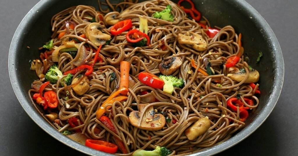 Savory And Delicious Veggie Lo Mein Recipe