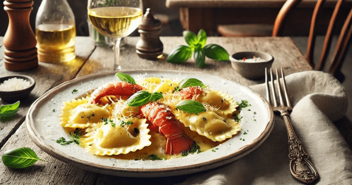 Lobster Ravioli recipe