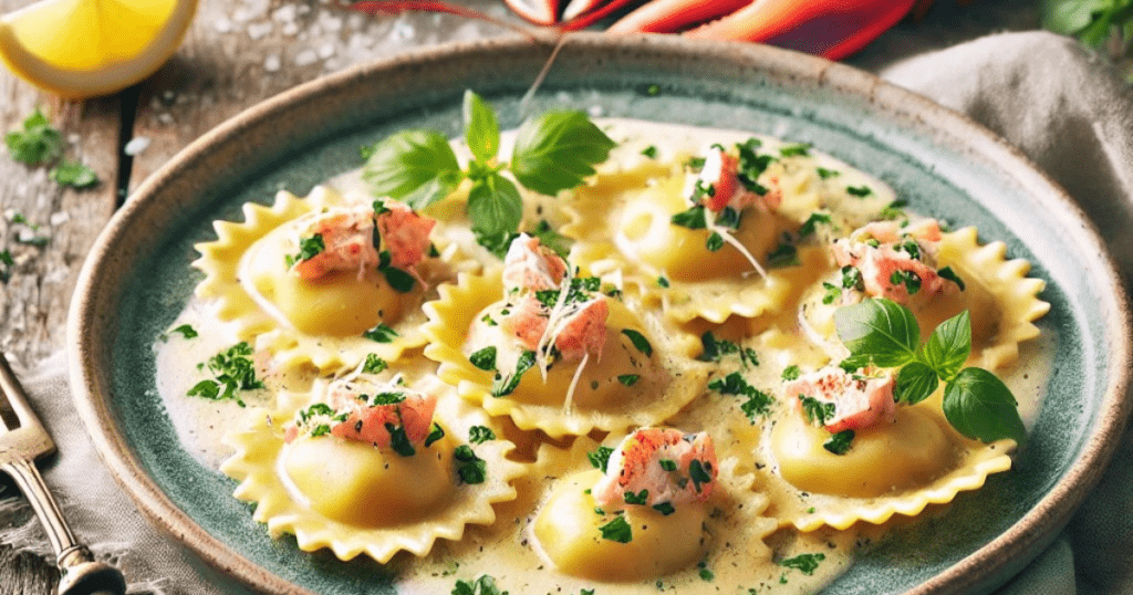 Lobster ravioli Recipe