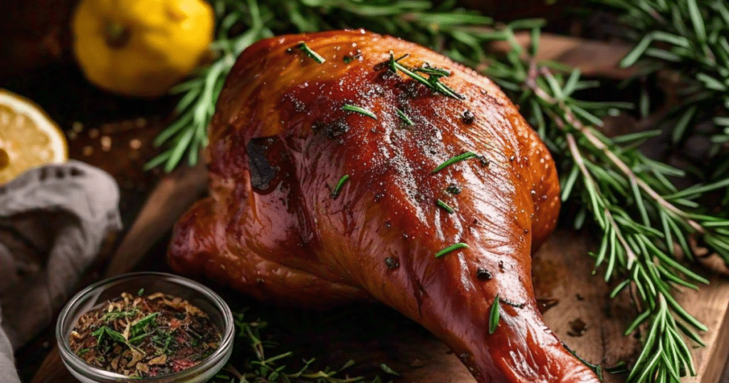 smoked turkey leg recipe